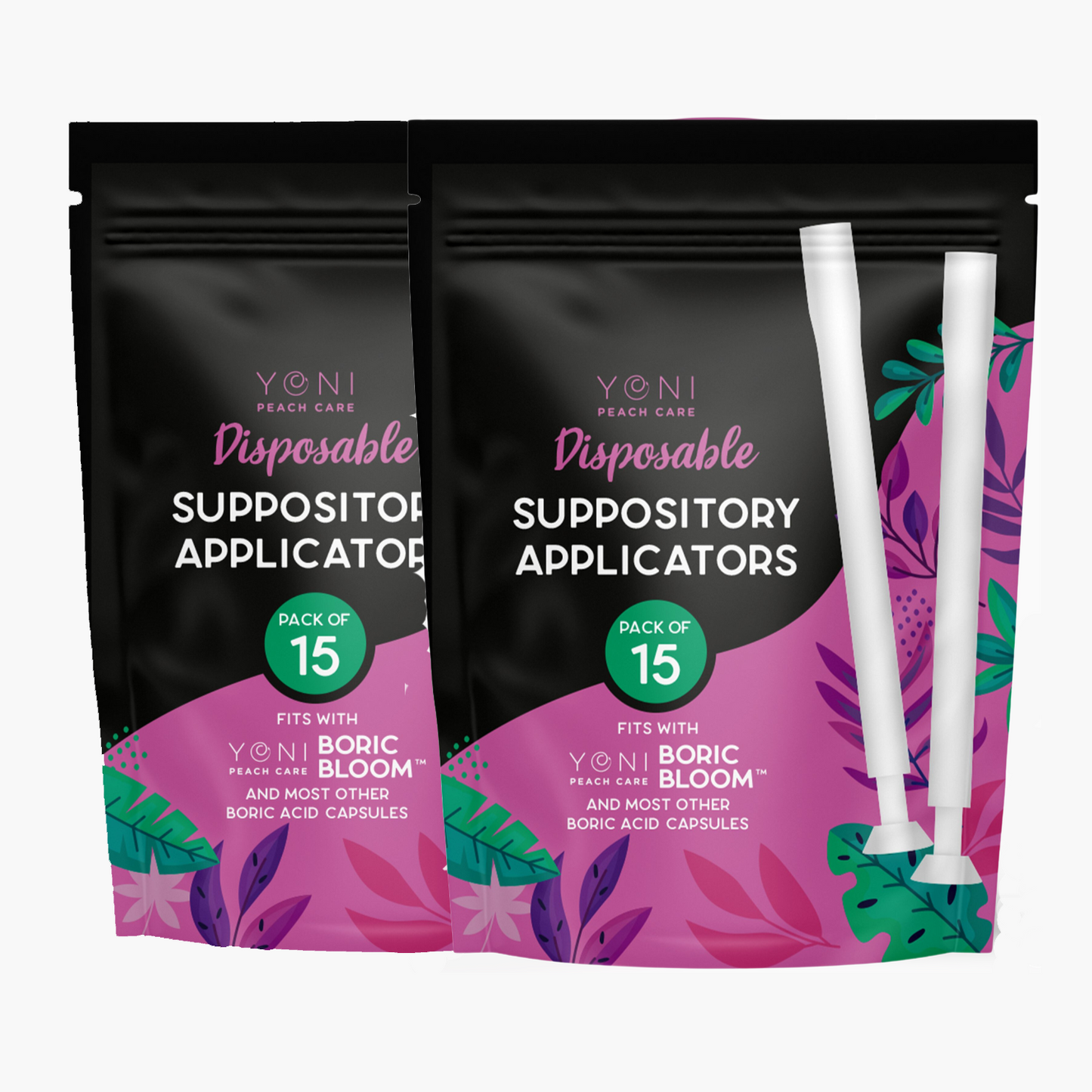 Yoni Peach Care | Disposable Suppositories Applicators