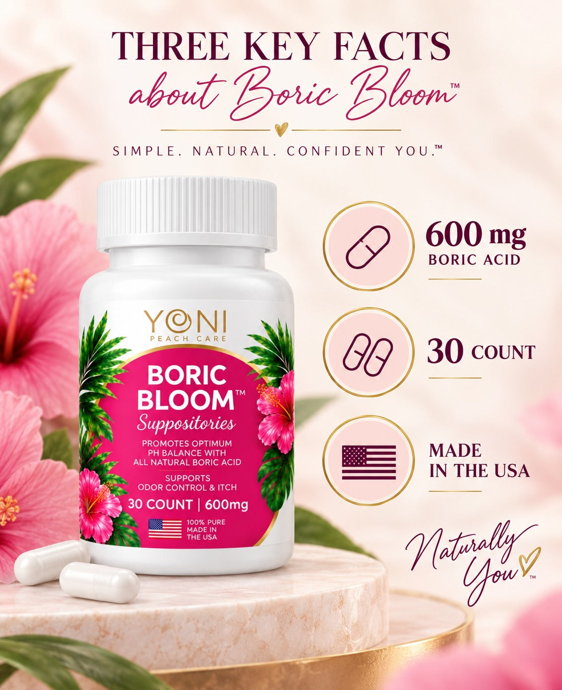 Boric Bloom Suppositories