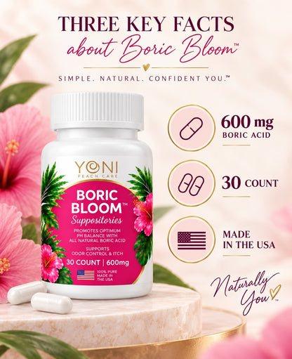 Boric Bloom Suppositories
