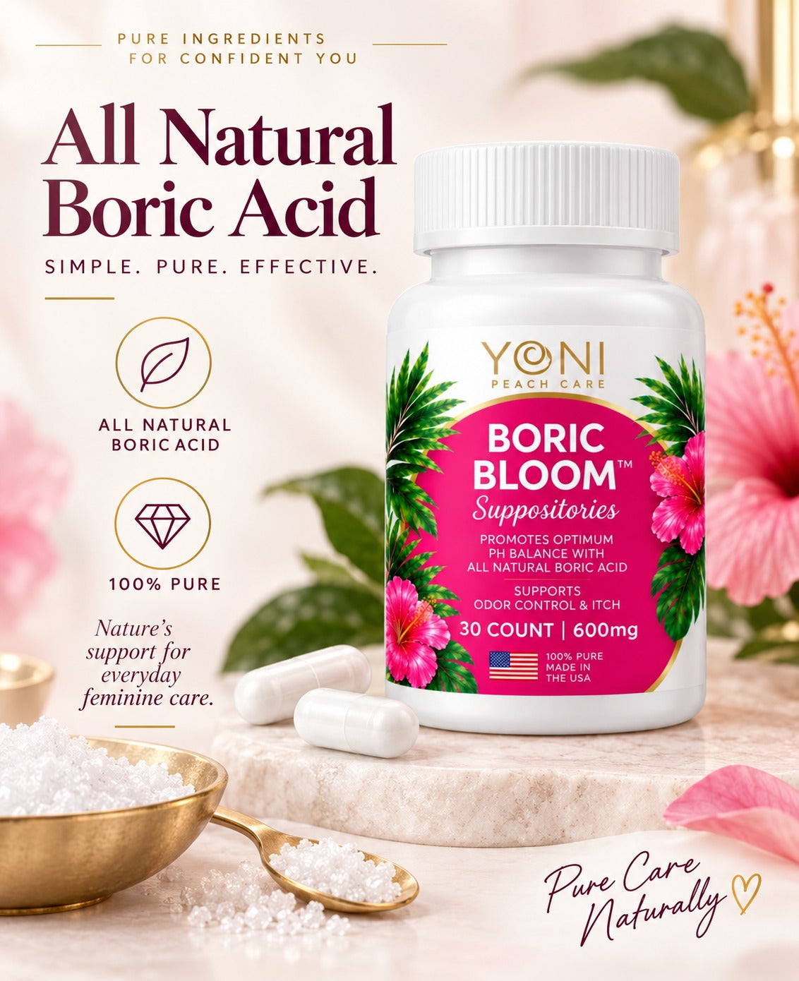Boric Bloom Suppositories