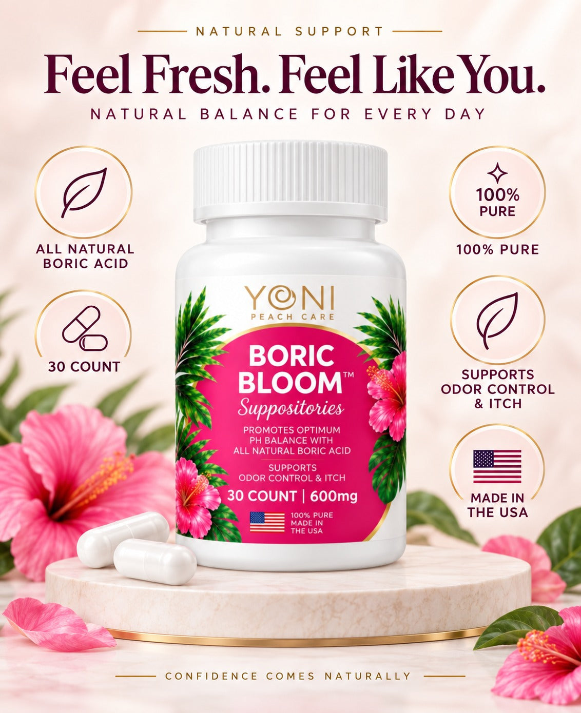Boric Bloom Suppositories