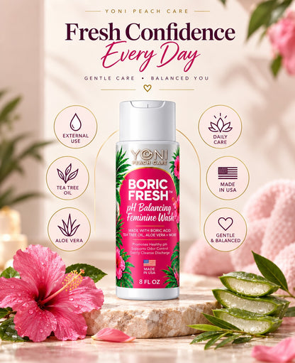 Boric Fresh pH Balancing Feminine Wash