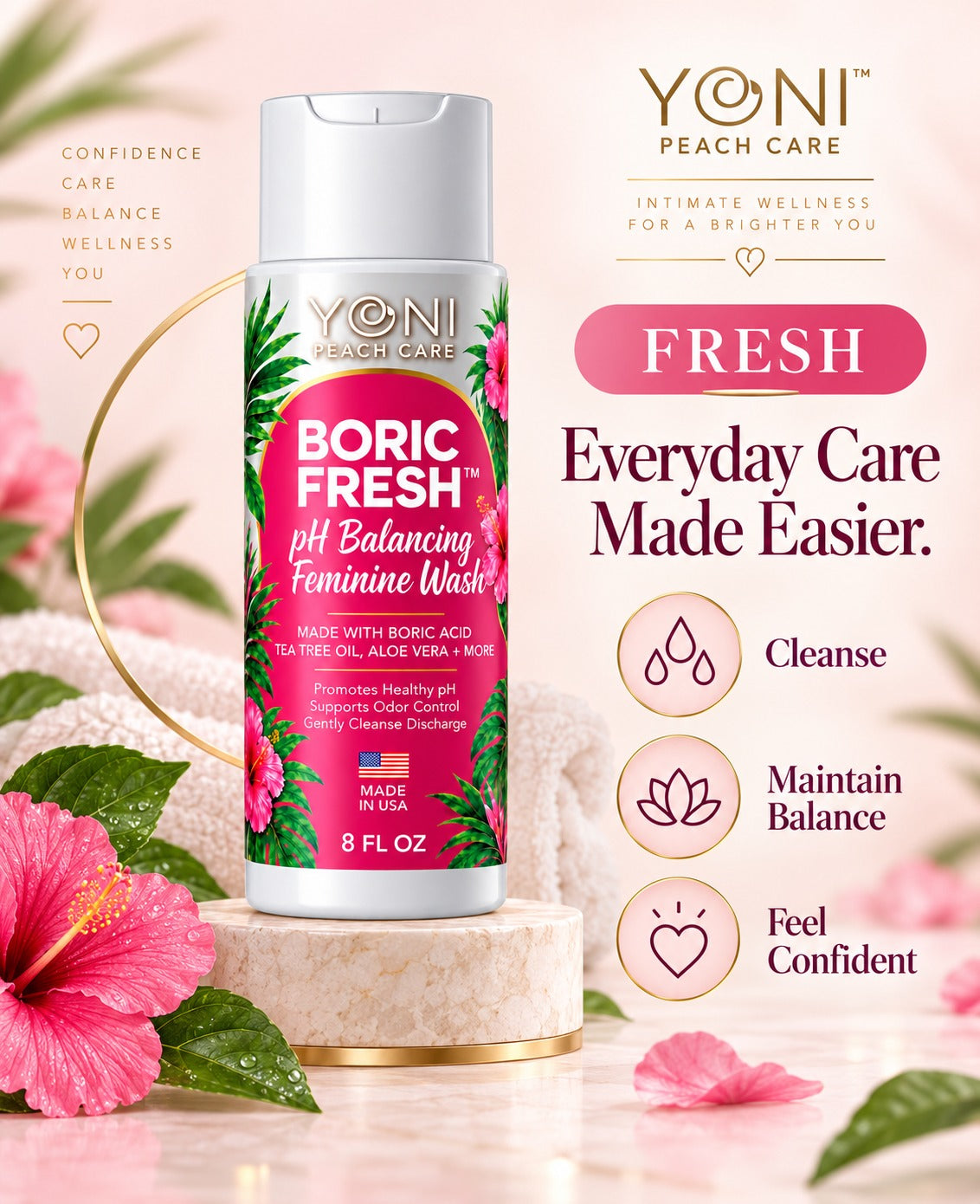 Boric Fresh pH Balancing Feminine Wash
