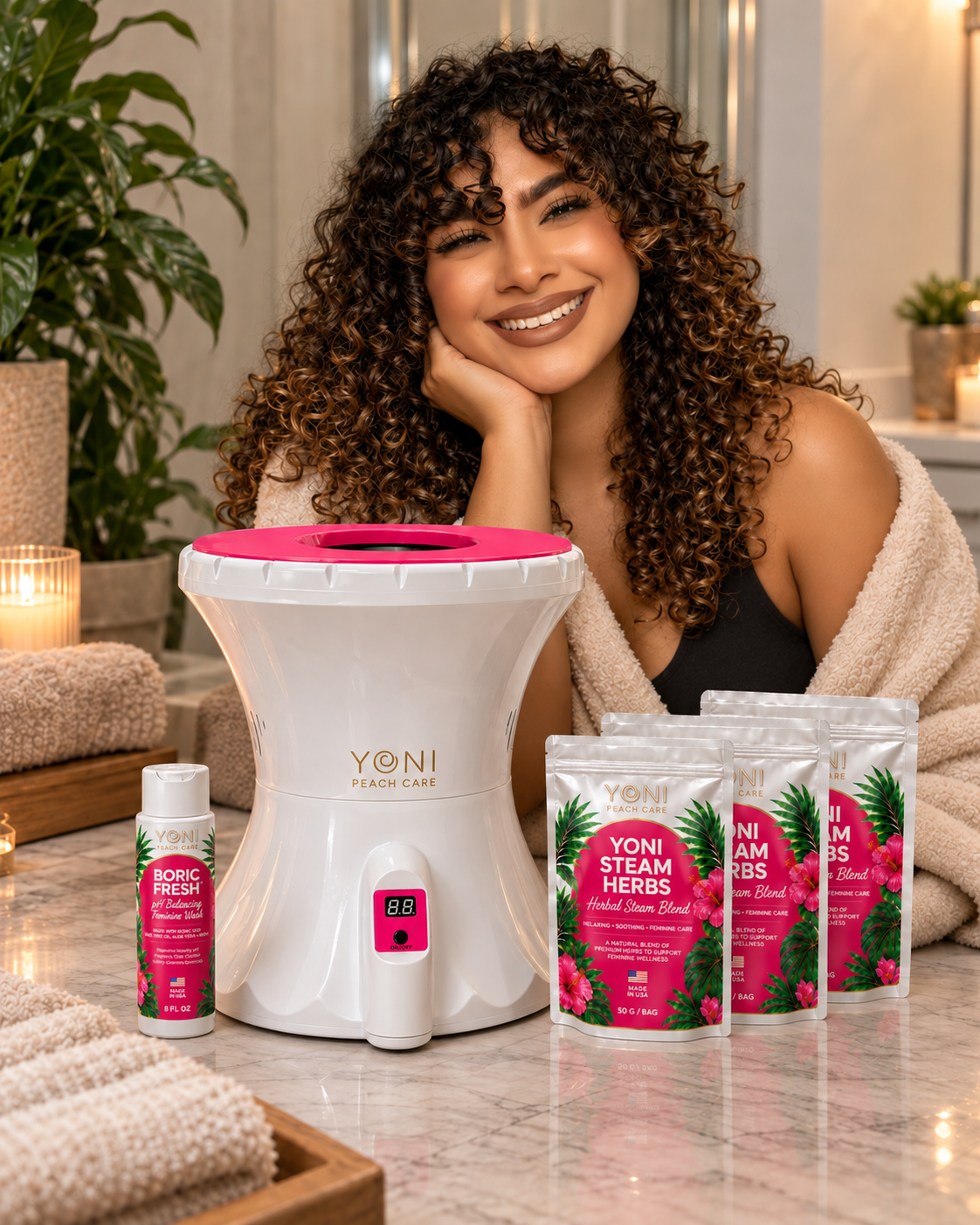 Ritual Balance Bundle with Rejuvenating V-Pot and Boric Fresh feminine wash