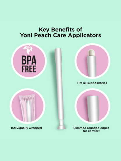 Yoni Peach Care | Disposable Suppositories Applicators