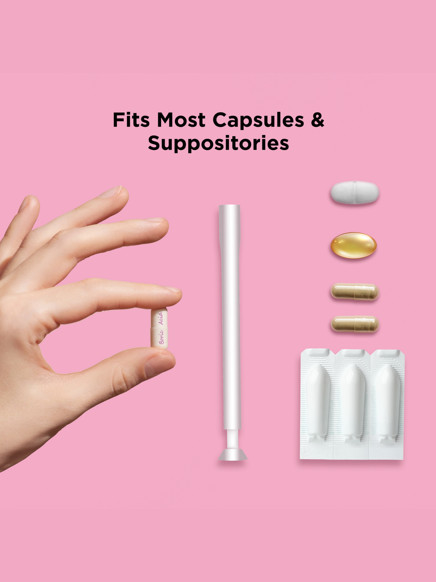 Yoni Peach Care | Disposable Suppositories Applicators