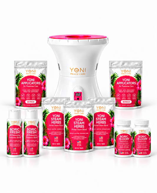 Yoni Peach Care Peach Bae Complete Bundle signature feminine care collection