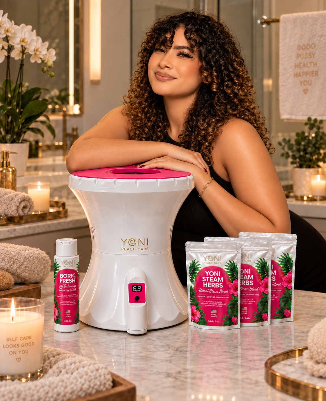 Yoni Peach Care Ritual and Fresh feminine care bundle