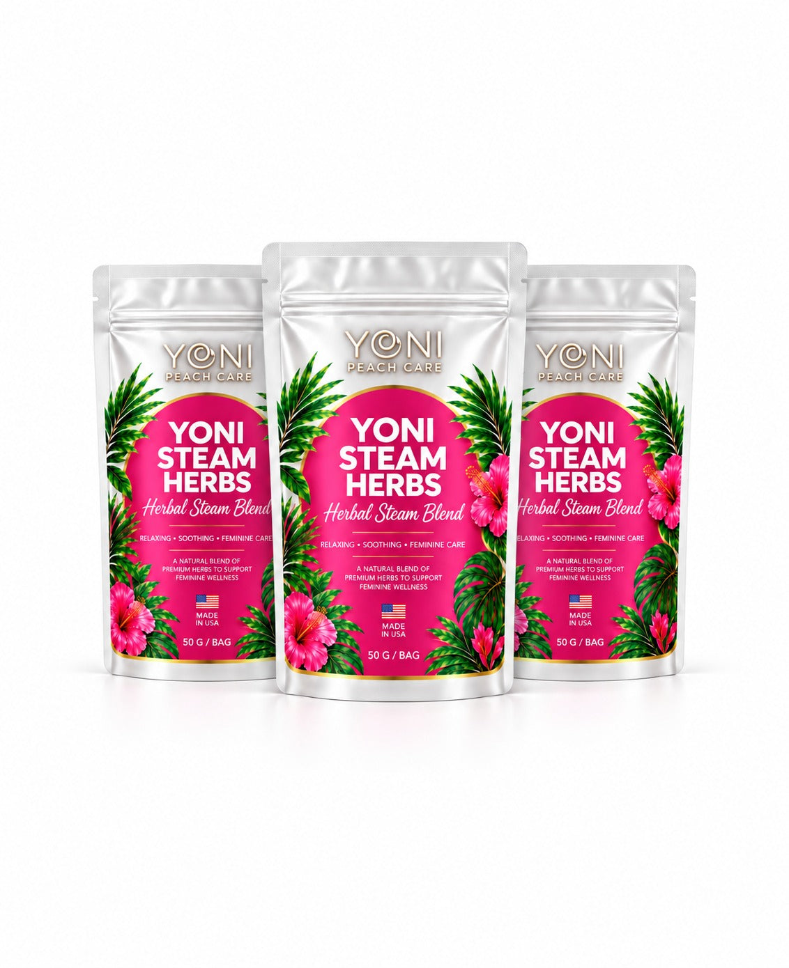 Yoni Peach Care Sacred Feminine Herbal Blend botanical ritual blend