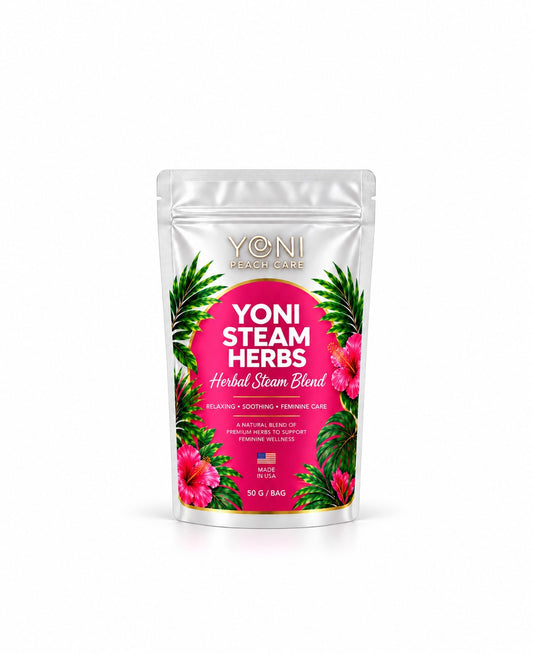 Yoni Peach Care Sacred Feminine Herbal Blend botanical ritual blend