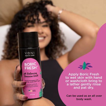 Yoni Peach Care | Boric Fresh Yoni Feminine Wash