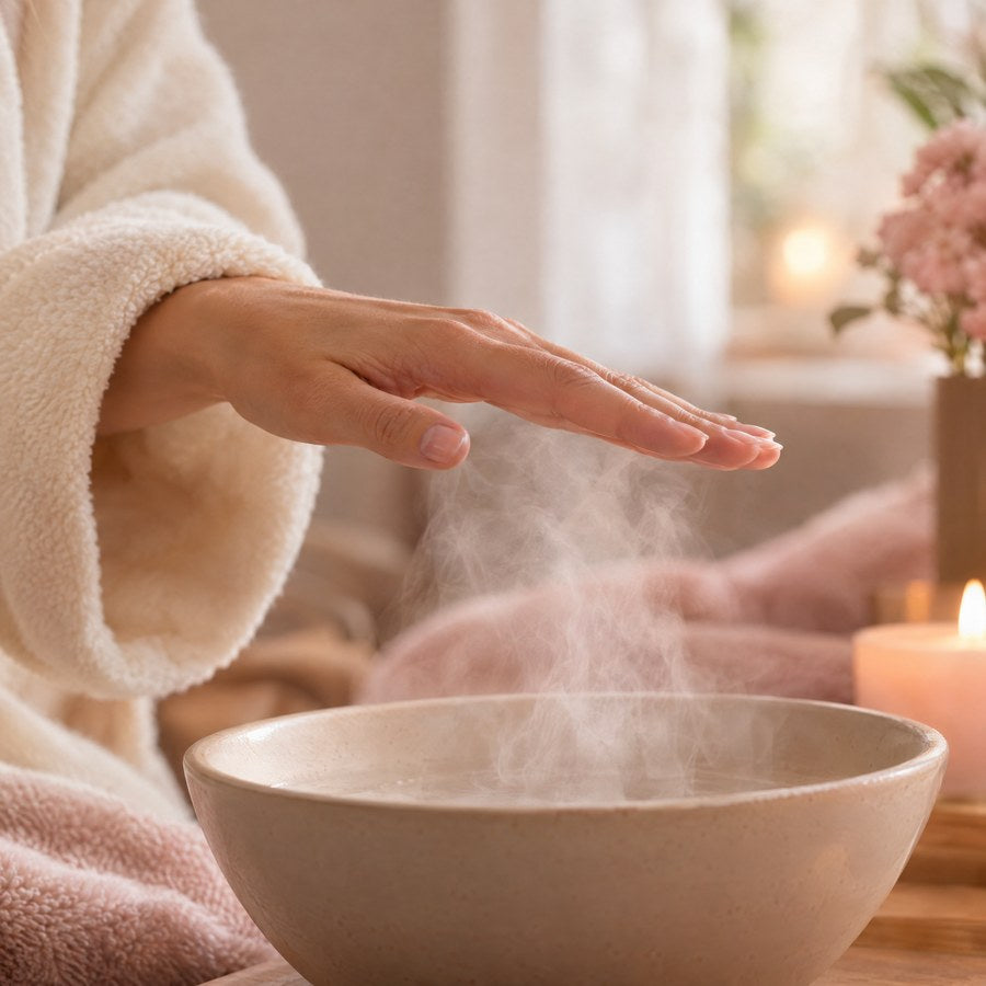 How to use Essence Steam Ritual, step 3: Check & relax