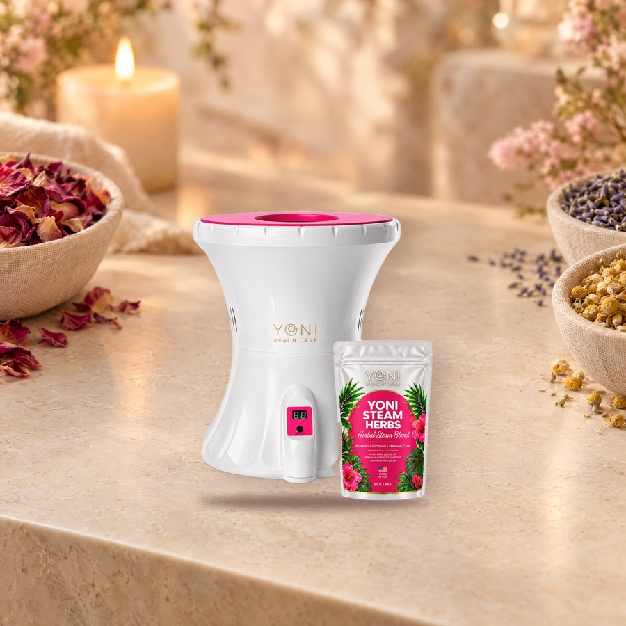 How to use Rejuvenating V-Pot, step 1: Fill & add herbs